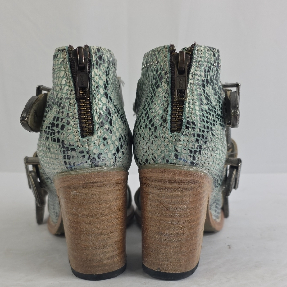 Freebird By Steven Python Print Leather Women's A… - image 7